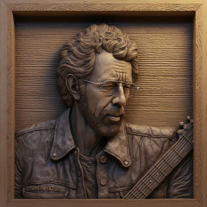 Famous (Eric Clapton 2, 3DFMS_7217) 3D models for cnc
